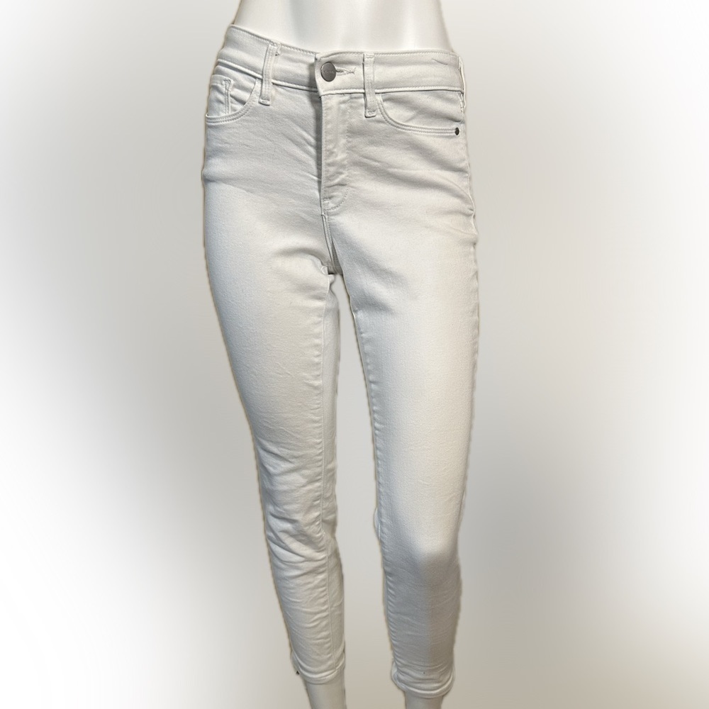 Athleta‎ Skinny White 5 Pocket Ankle Jeans Sculptek Stretch - Size 2 P